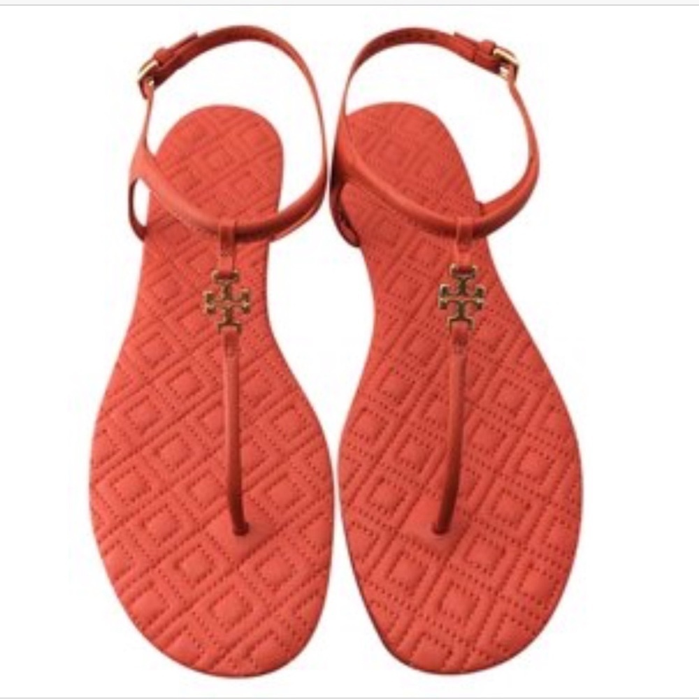 Tory Burch Marion Quilt Pappy Sandal Size 10 NWOB - Picture 3 of 10